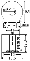 Size  XH-CT204AF 电流互感器.png